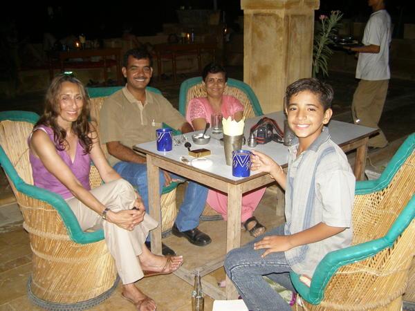 Akhil and his family