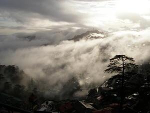 Storm over Shimla