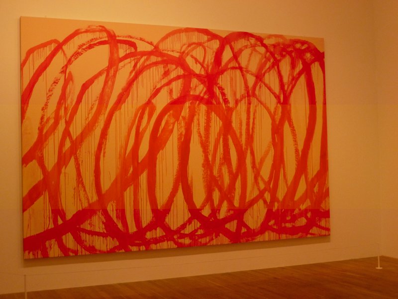 I thought it was rad. By Cy Twombly