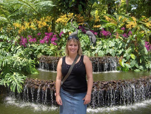 Me at the Singapore Botanic Gardens