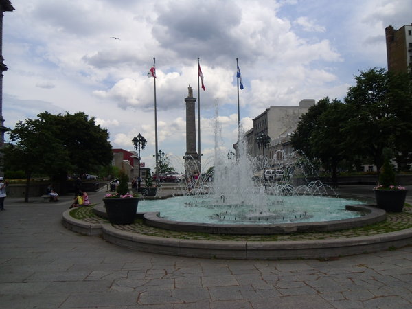 city hall fountain
