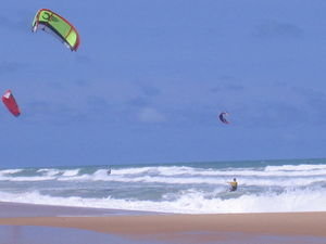 Kitesurf na Praia de Buzios
