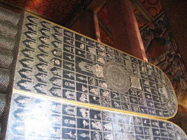 Sola dos pés do Buddha deitado