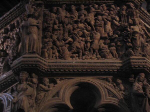 Detalhe do oratorio - Duomo