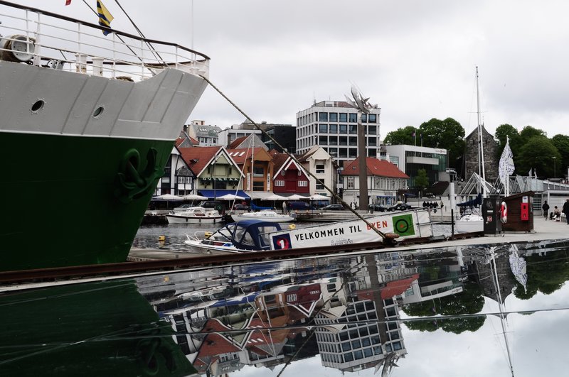 Stavanger in the mirror