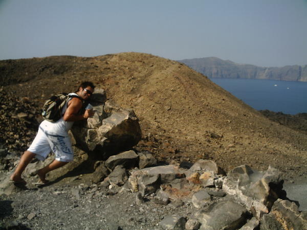 Santorini's Volacano
