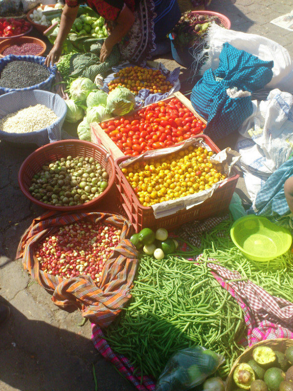 Local market produce