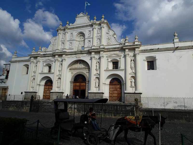 Just another cathedral in Antigua