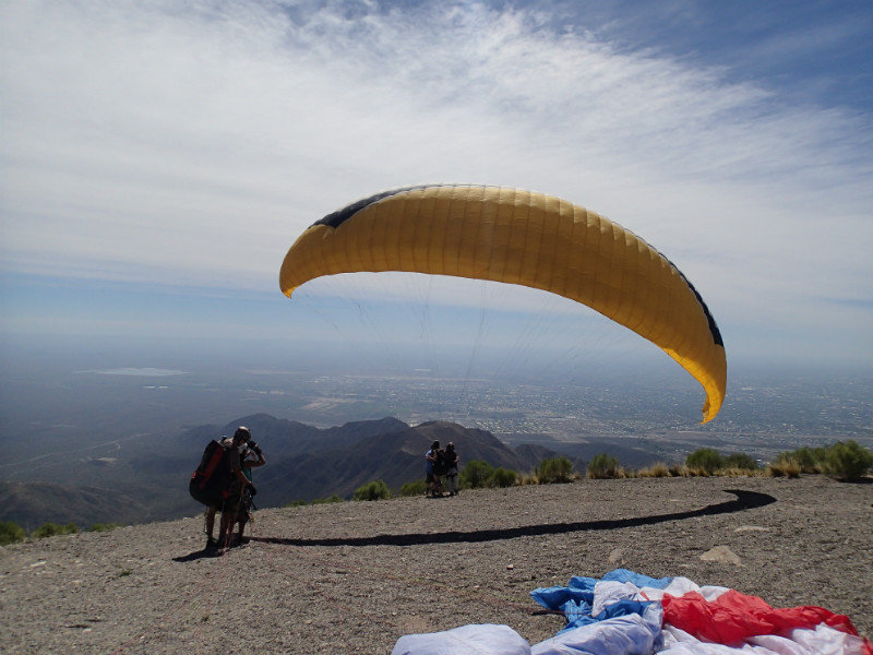 Paragliding in Mendoza
