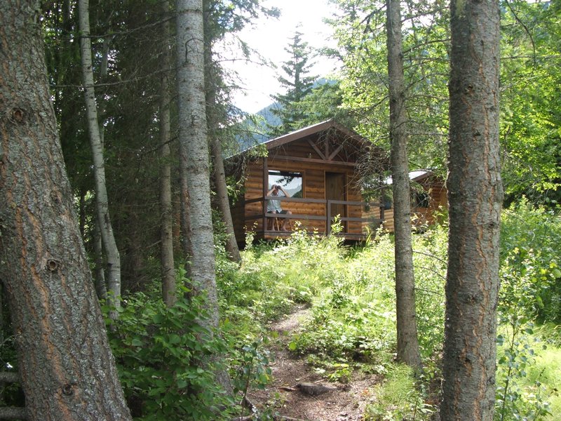 The cabin at Mt. Robson