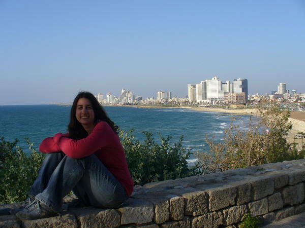 lisa and tel aviv coast