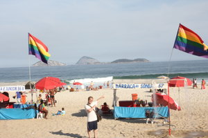 Gay beach in Ipanema