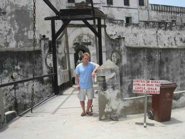 At Elmina Castle...