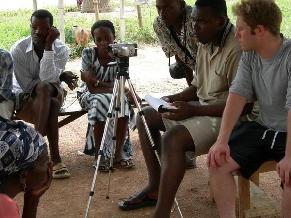 interviewing a togolese journalist