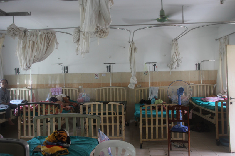 Ward in Vang Vieng District Hospital