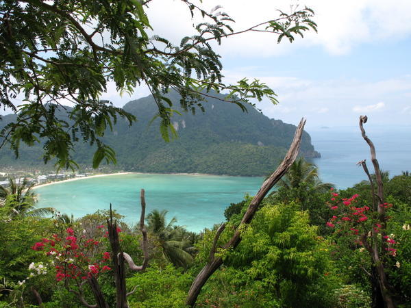 View from the top of Koh Phi Phi
