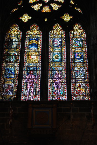 Windows in Glascow Cathedral