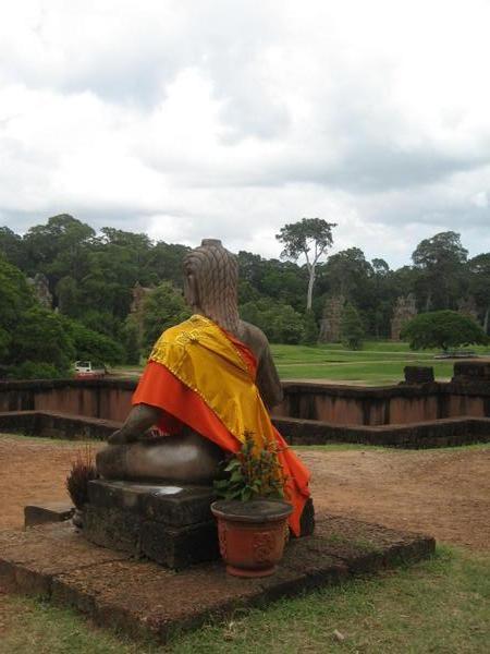 Buddha atop the Elephant Terrace