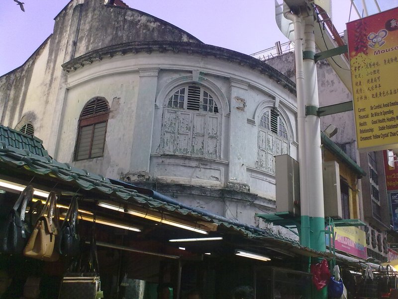 old building in chinatown