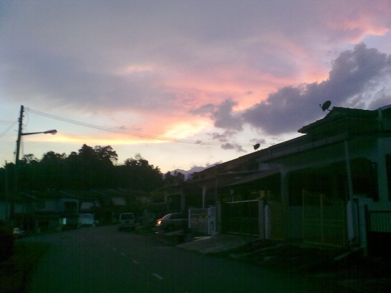 Bentong residential area where i live