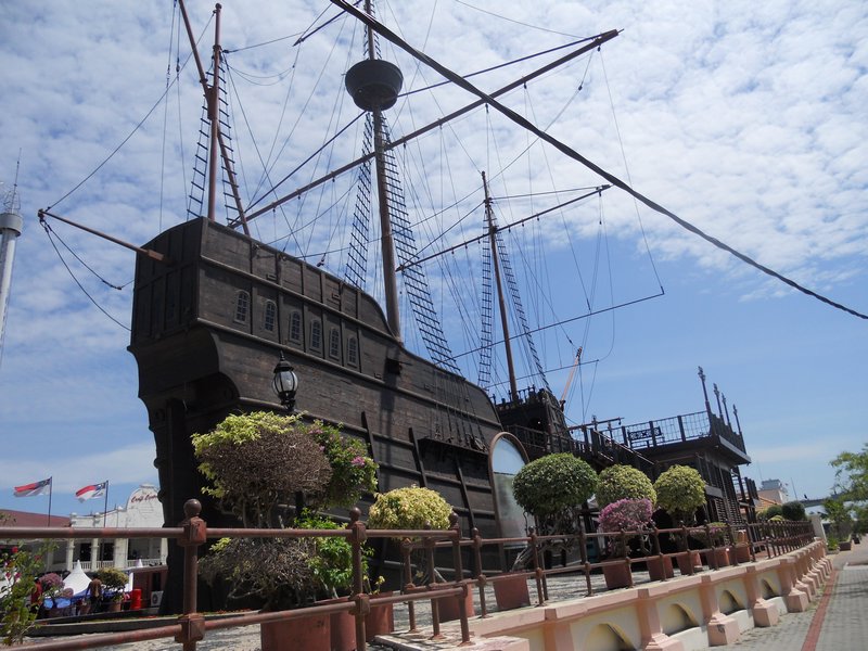 it's a museum about melaka history