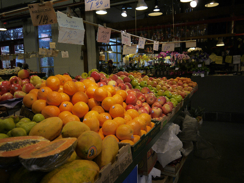 Indoor market on Granville Island