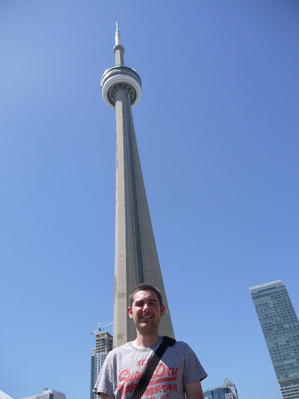 Grant at the CN Tower