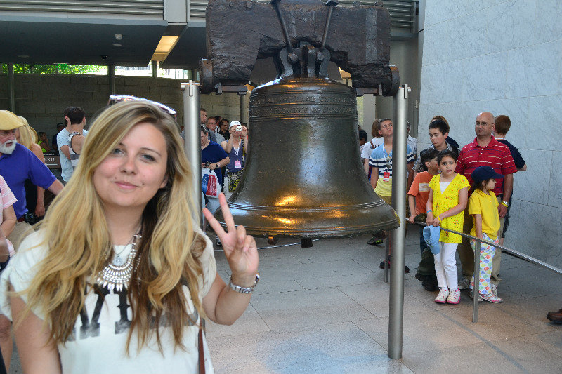 Jade with the Liberty Bell