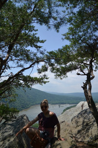 the top of weverton cliff