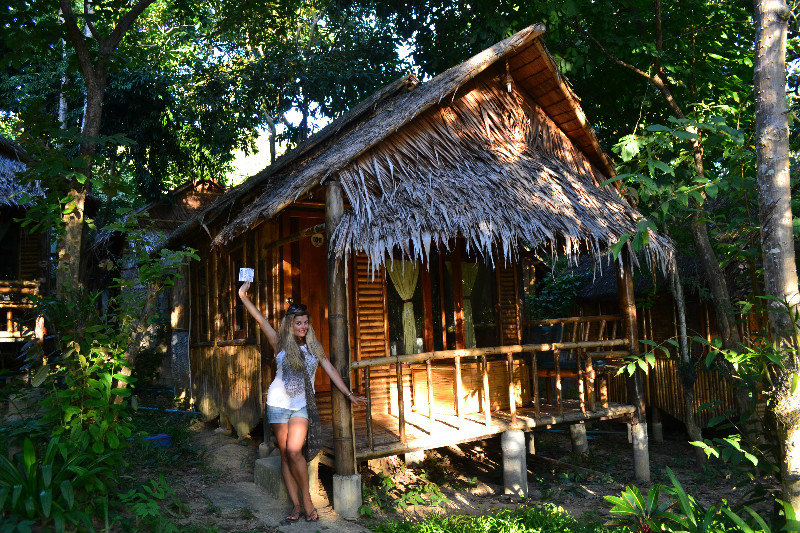 Our hut in koh phi phi