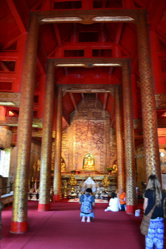 inside the main temple