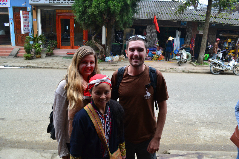 Me, Jade and our guide
