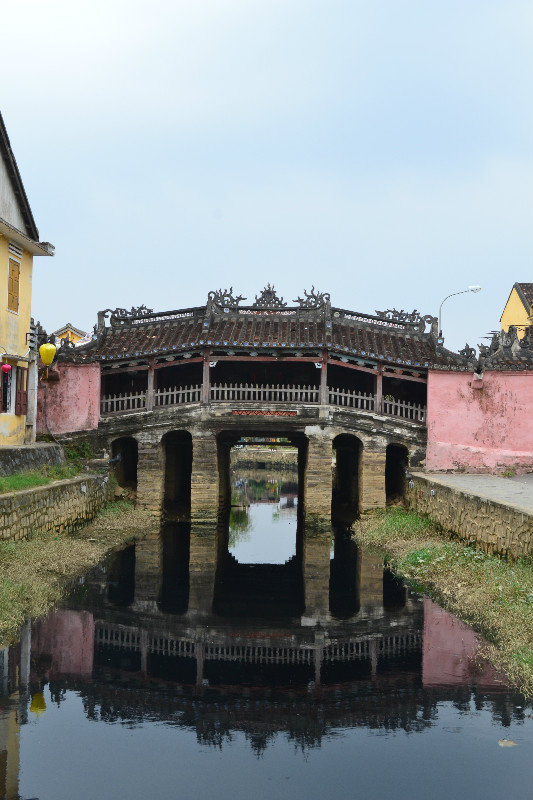 The Chinese Bridge in Hoi An
