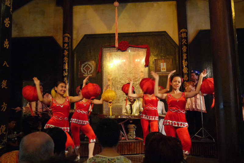 The traditional Vietnamese show