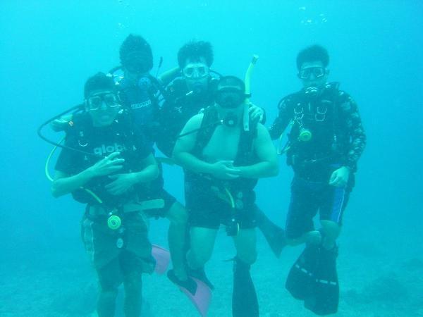 Diving buddies