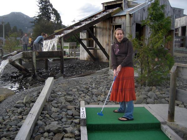 Sandra Golfing