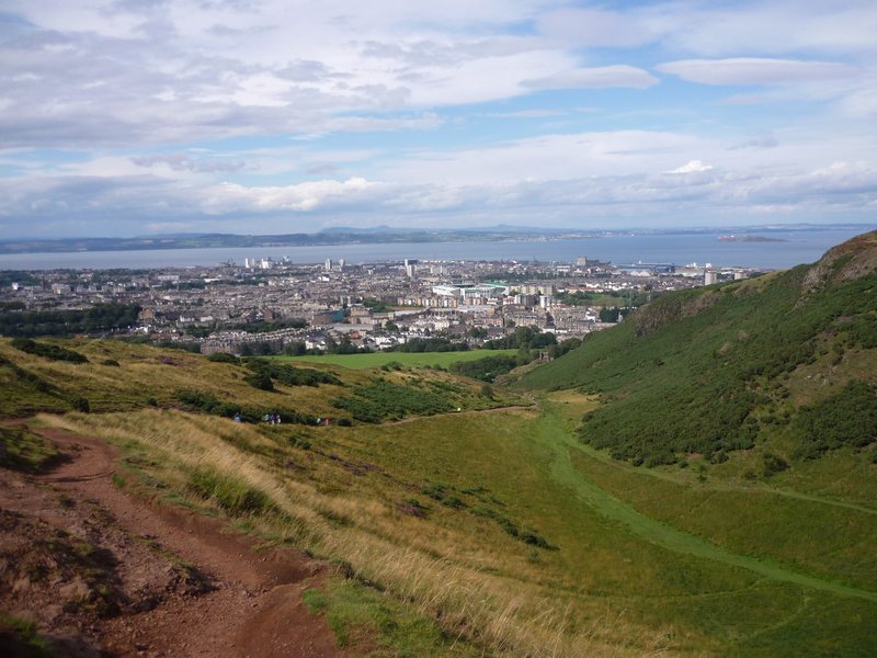 View from Arthur's Seat Summit