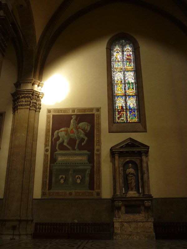 Inside the Santa Maria del Fiore Duomo
