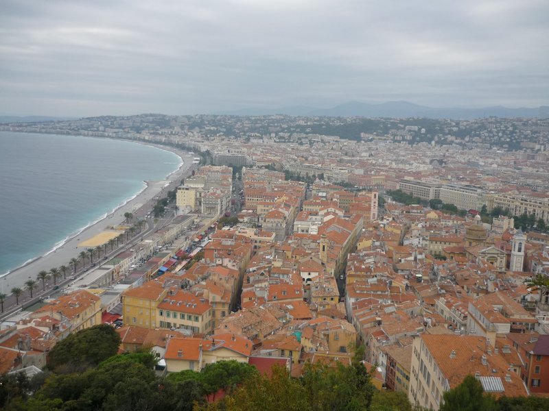 View of Nice from Le Chateau