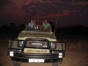 Night Game driving in South Luangwa