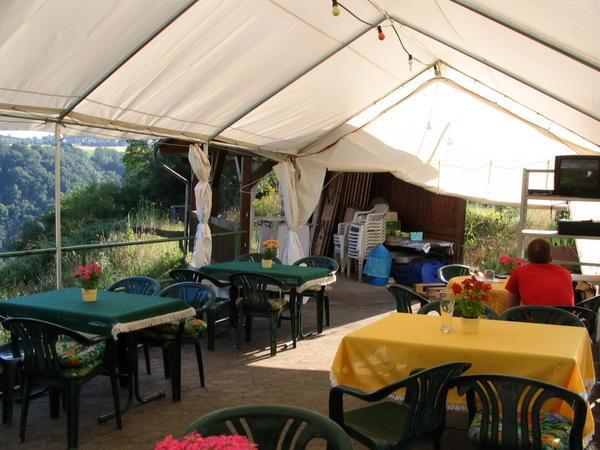Watching the Aussie Game with all my mates at the camp site in Lorely - Rhine Valley