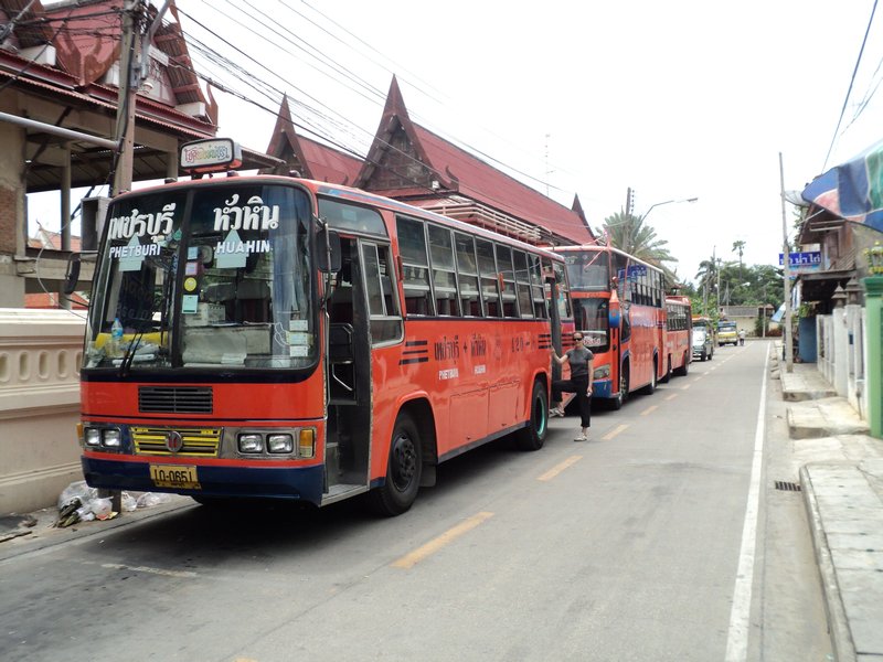 autobus do Hua-Hin