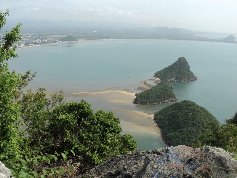 ppohled shora na Prachuap