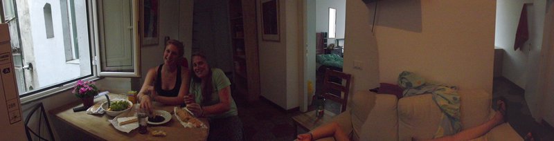 Panoramic of our apartment