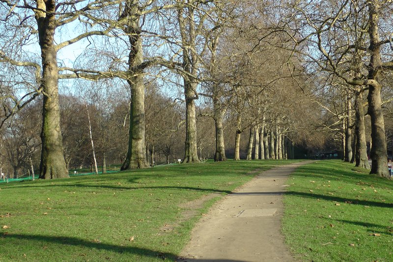 Path Through St. James Park