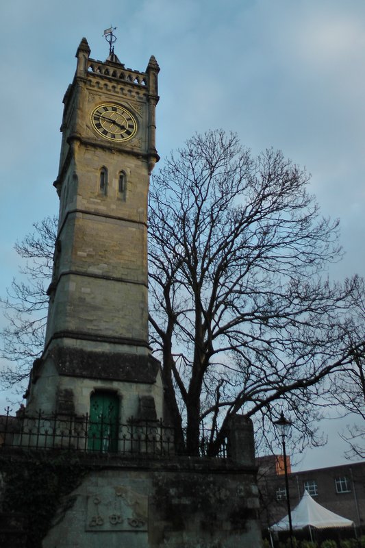 Clocktower On Way To Train Station