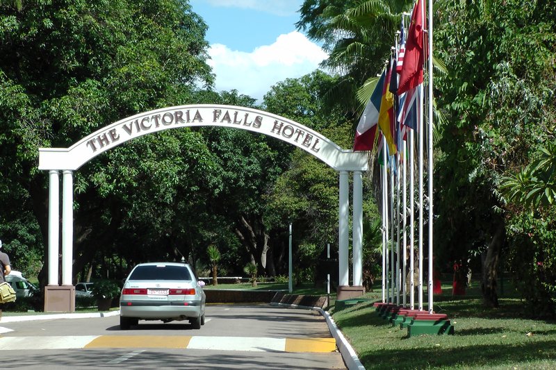 The Driveway To The Victoria Falls Hotel