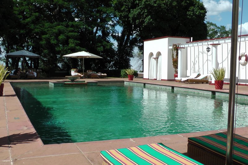 The Pool At The Victoria Falls Hotel