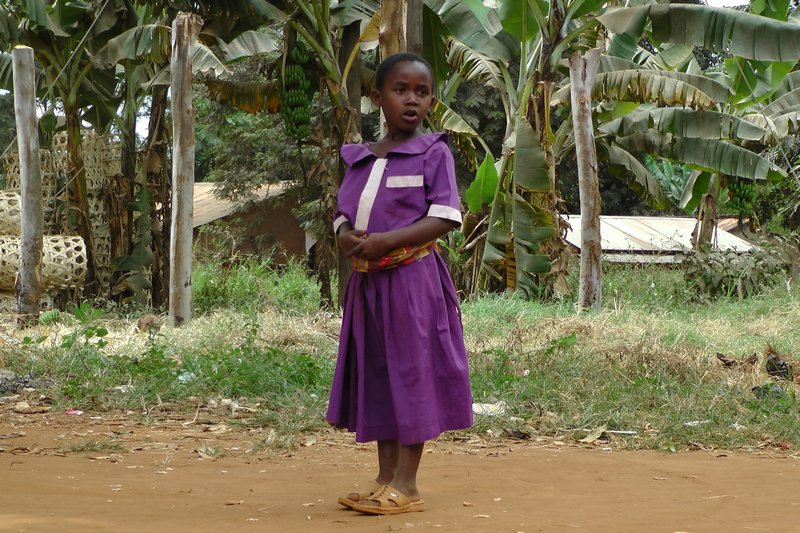 Young Girl In The Village