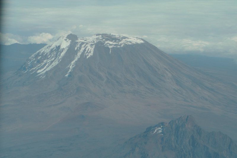 Kilimanjaro From The Plane